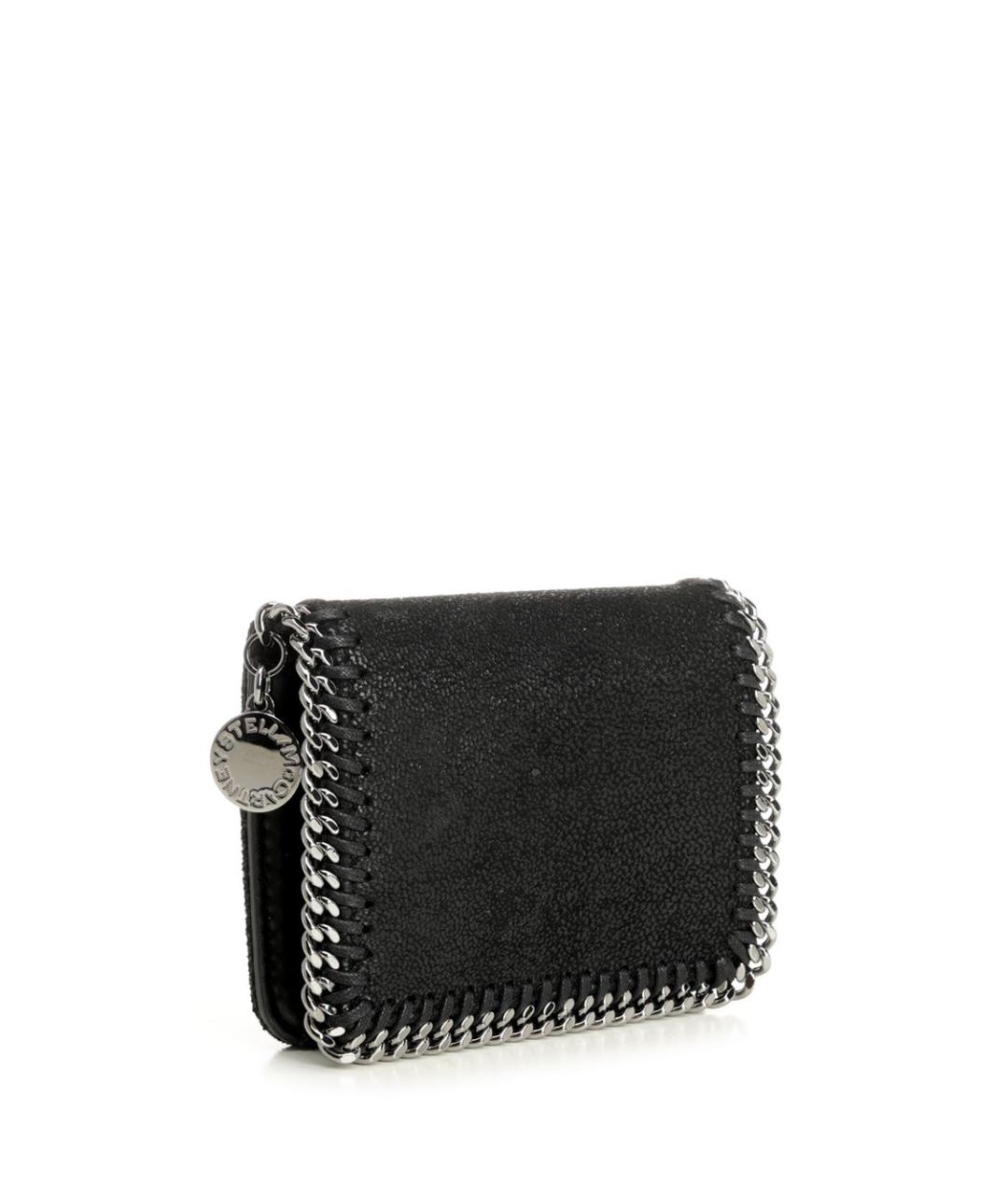STELLA MCCARTNEY Черный кошелек из искусственной кожи, фото 2