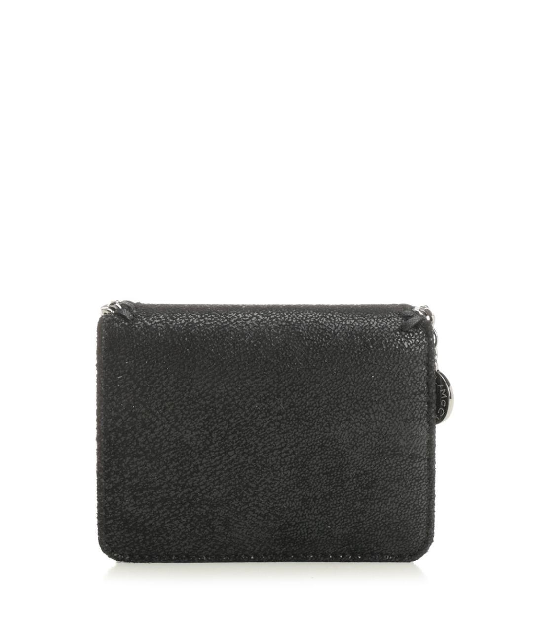 STELLA MCCARTNEY Черный кошелек из искусственной кожи, фото 3