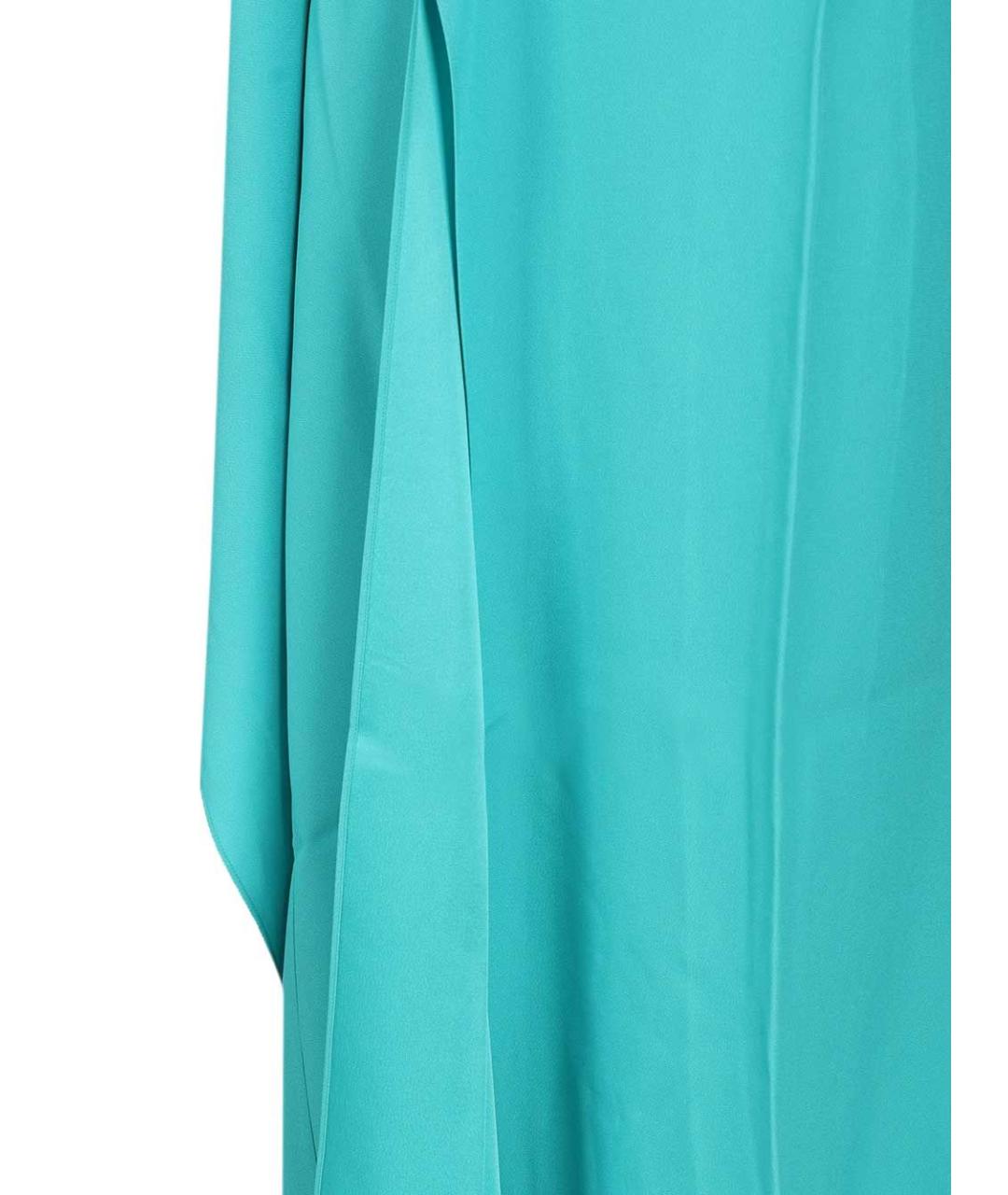 TALLER MARMO Голубое вискозное платье, фото 4