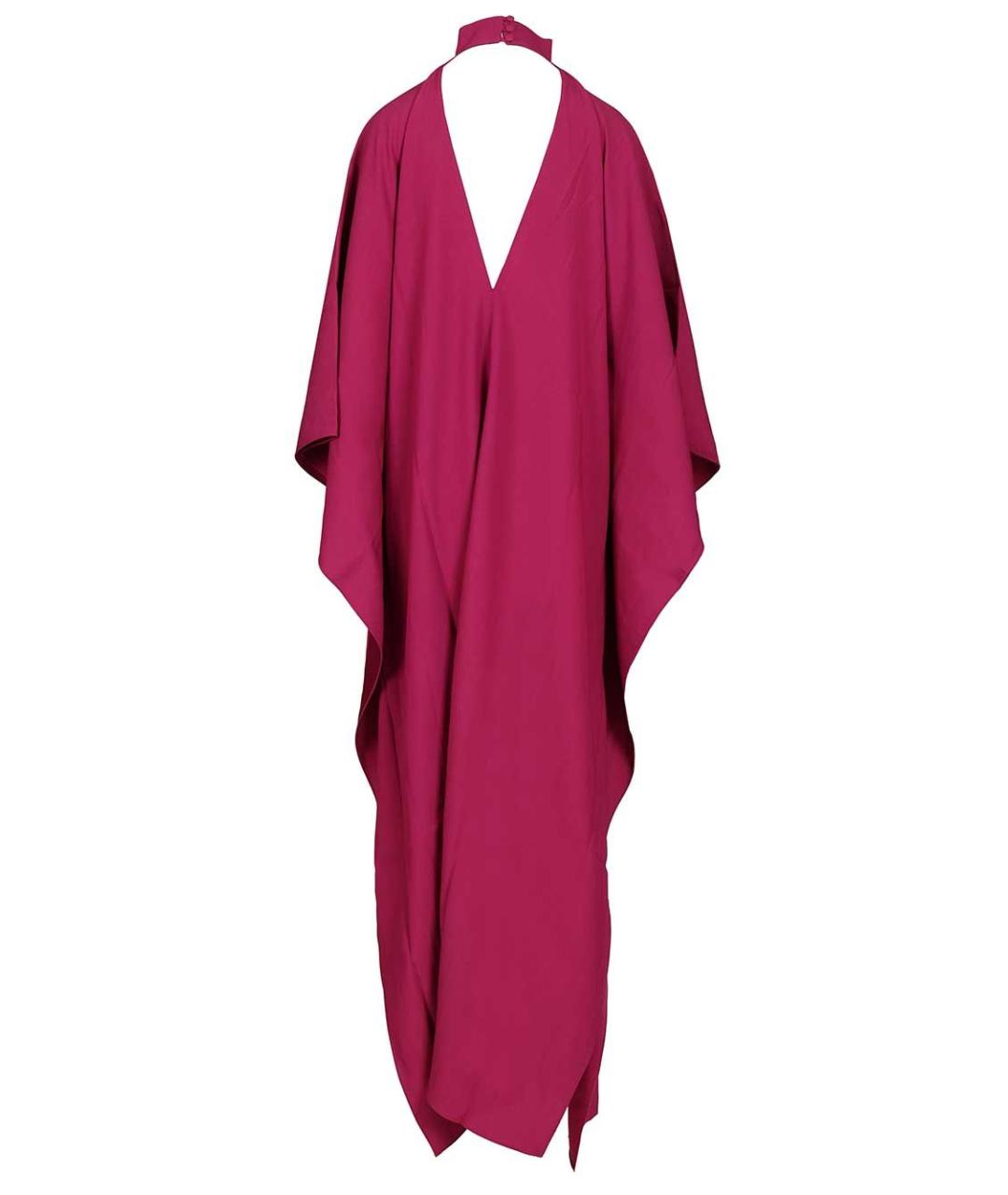 TALLER MARMO Фуксия ацетатное платье, фото 2