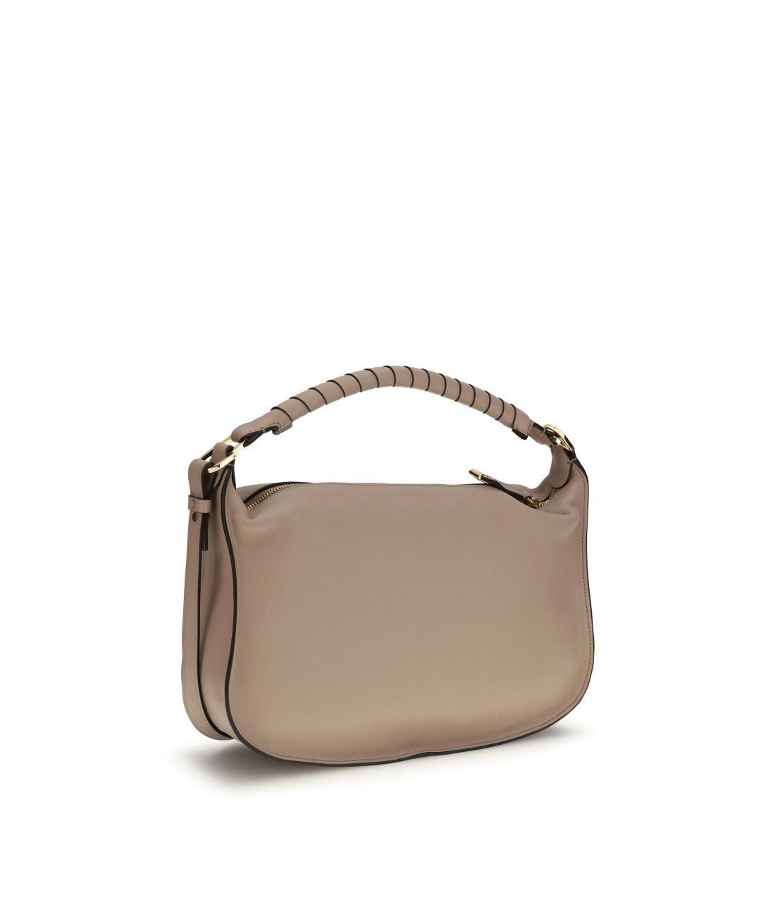 CHLOE Серая кожаная сумка через плечо, фото 3