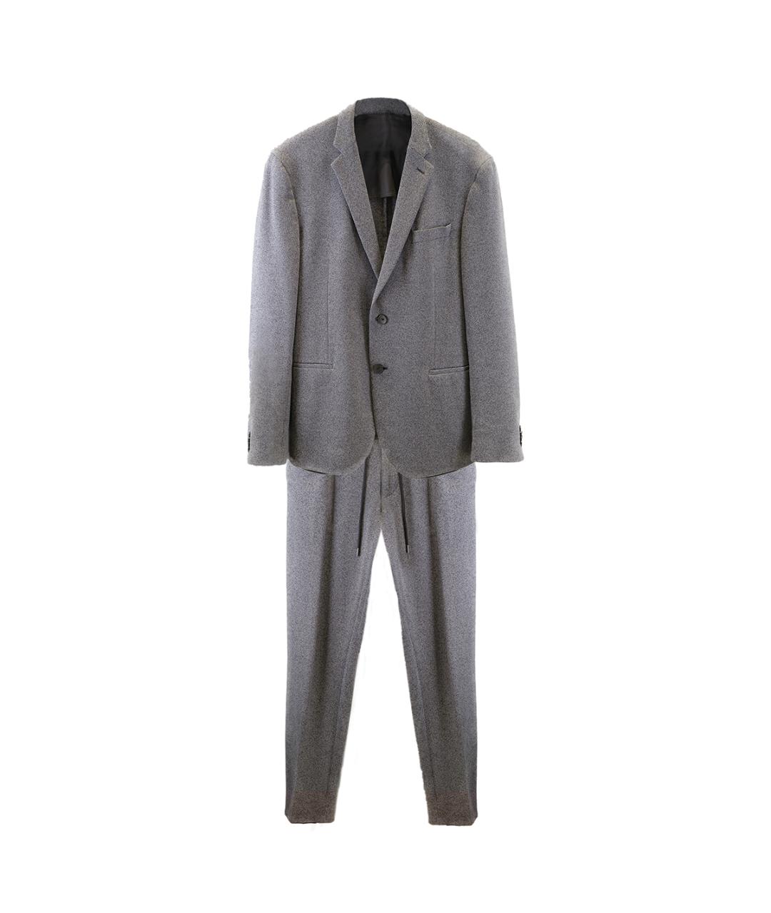 HUGO BOSS Серый классический костюм, фото 1