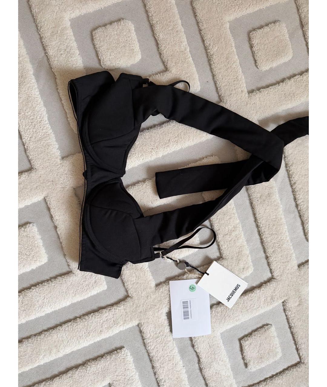 JACQUEMUS Черная футболка, фото 7