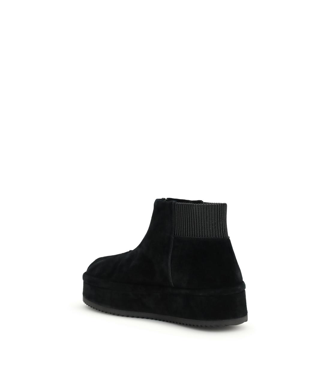 PHOEBE PHILO Черные замшевые ботинки, фото 3