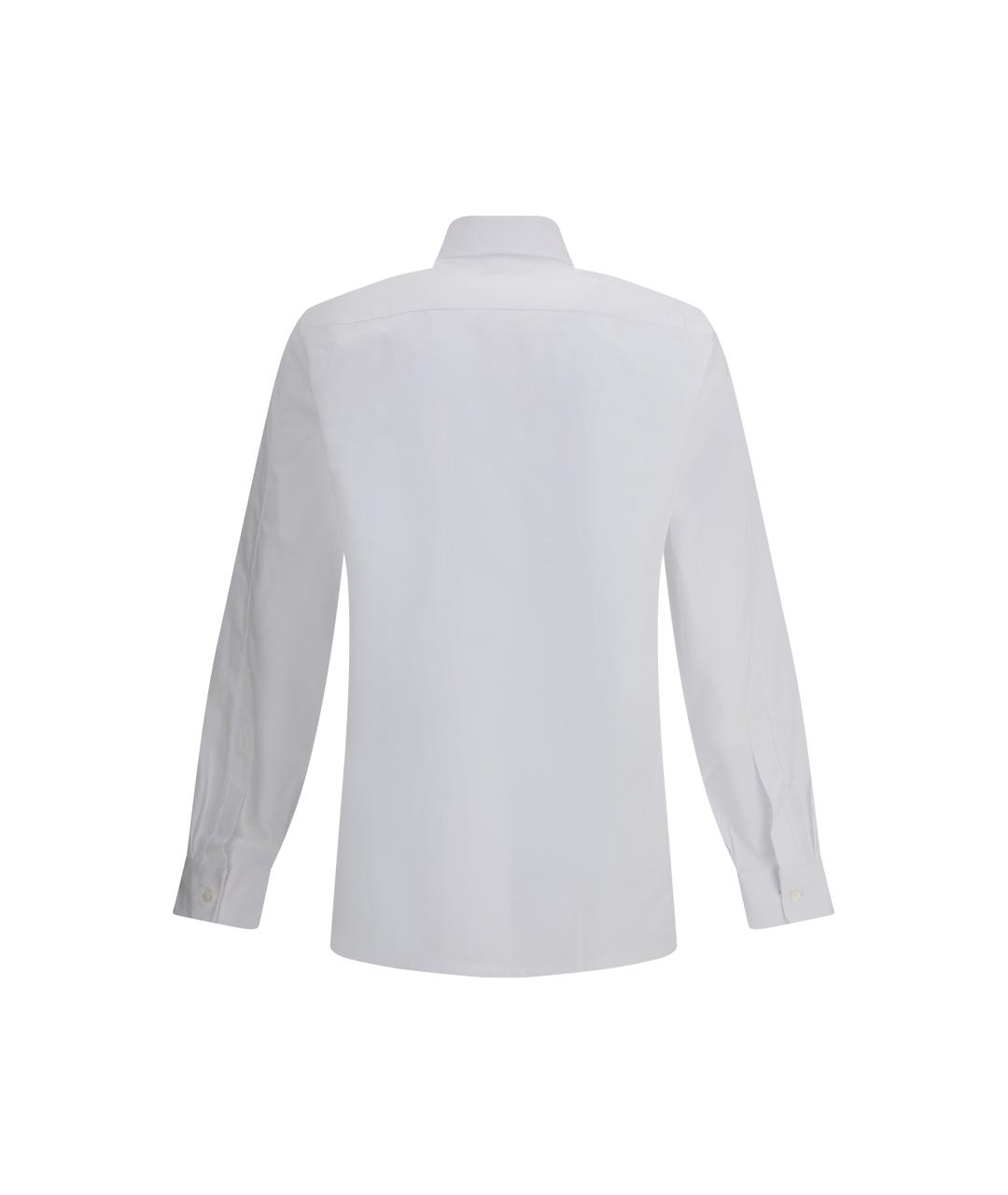 GIVENCHY Белая хлопковая классическая рубашка, фото 2