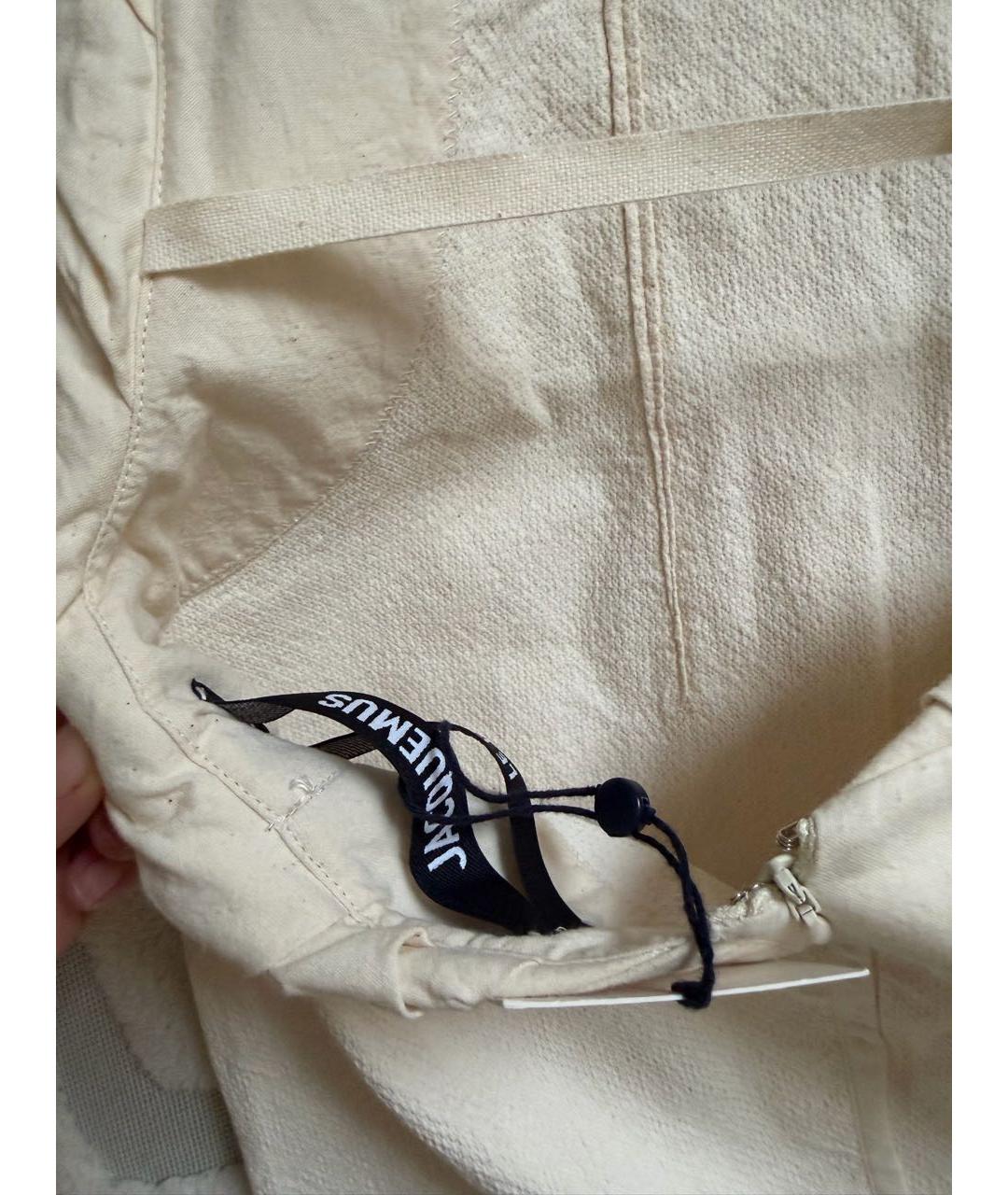 JACQUEMUS Бежевое повседневное платье, фото 7