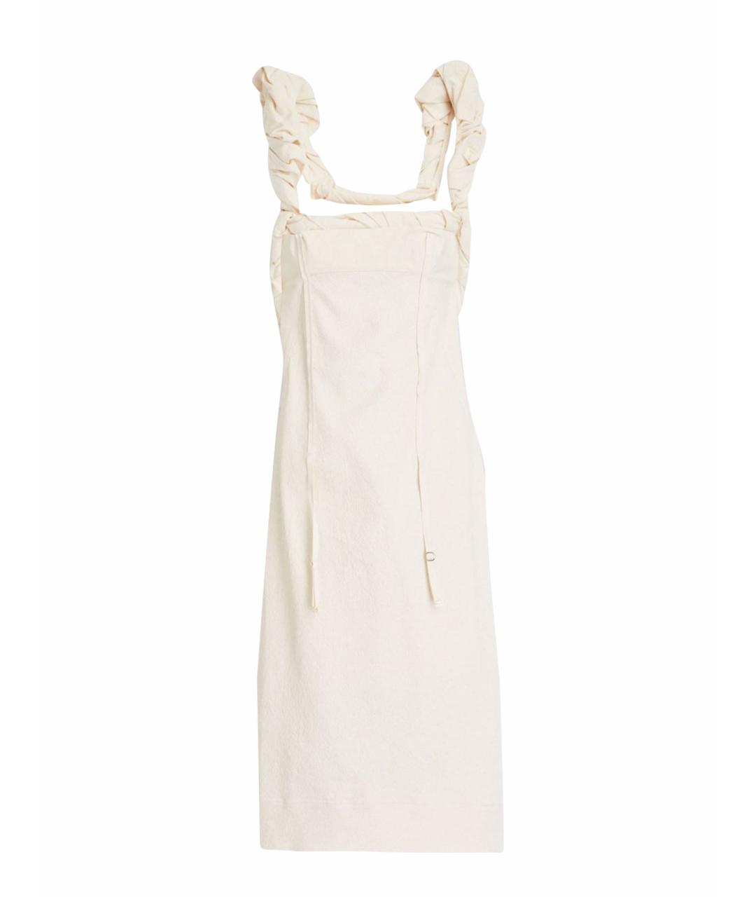 JACQUEMUS Бежевое повседневное платье, фото 1