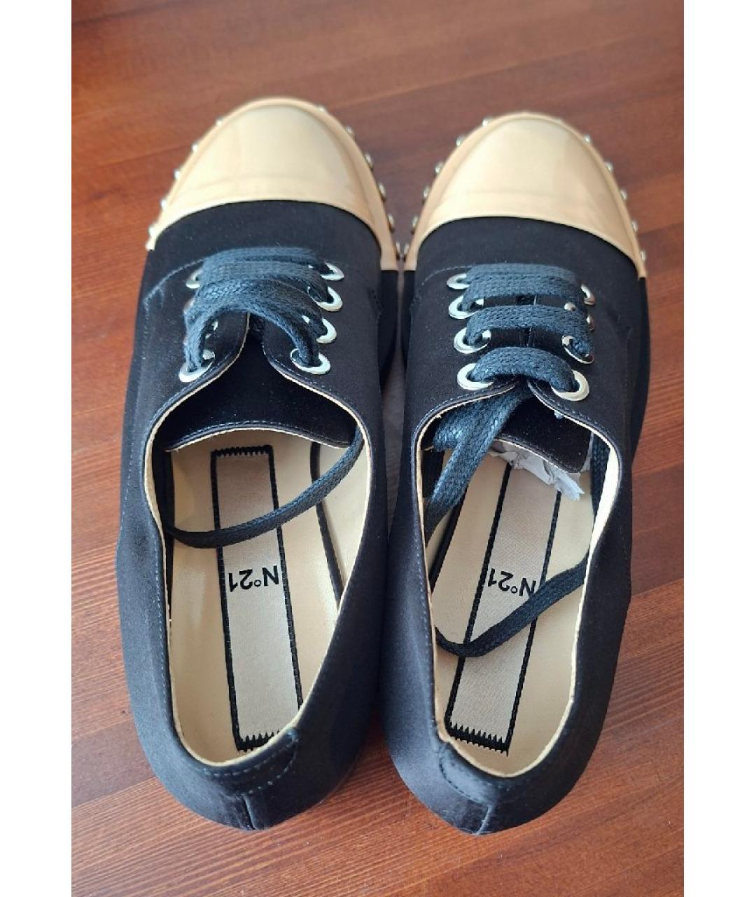 NO. 21 Черные брогги и оксфорды, фото 3