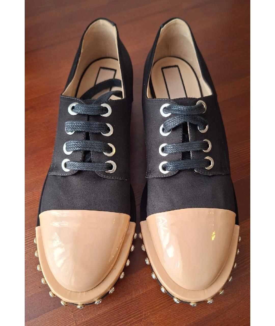 NO. 21 Черные брогги и оксфорды, фото 5