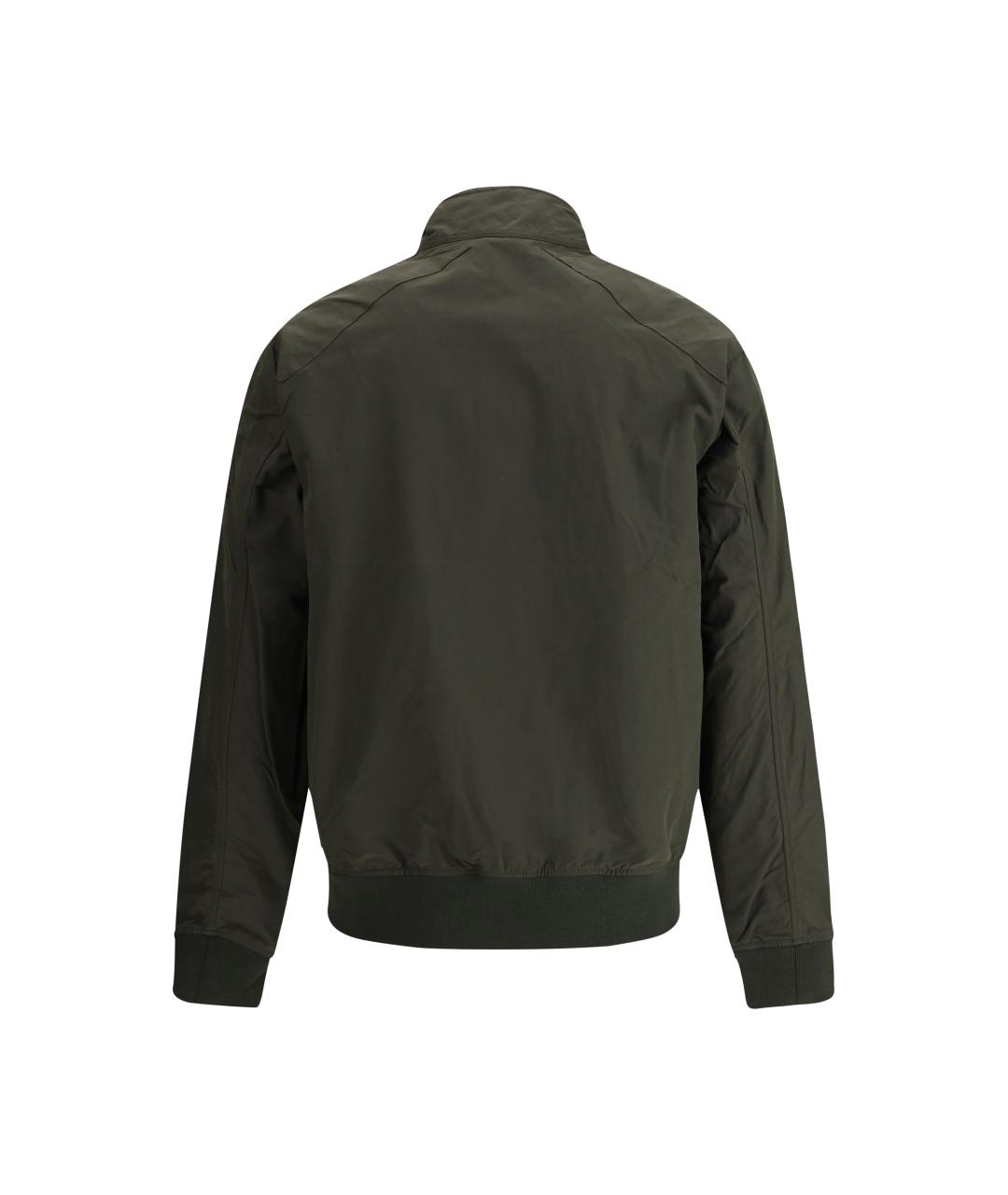 BARBOUR Зеленая хлопковая куртка, фото 2