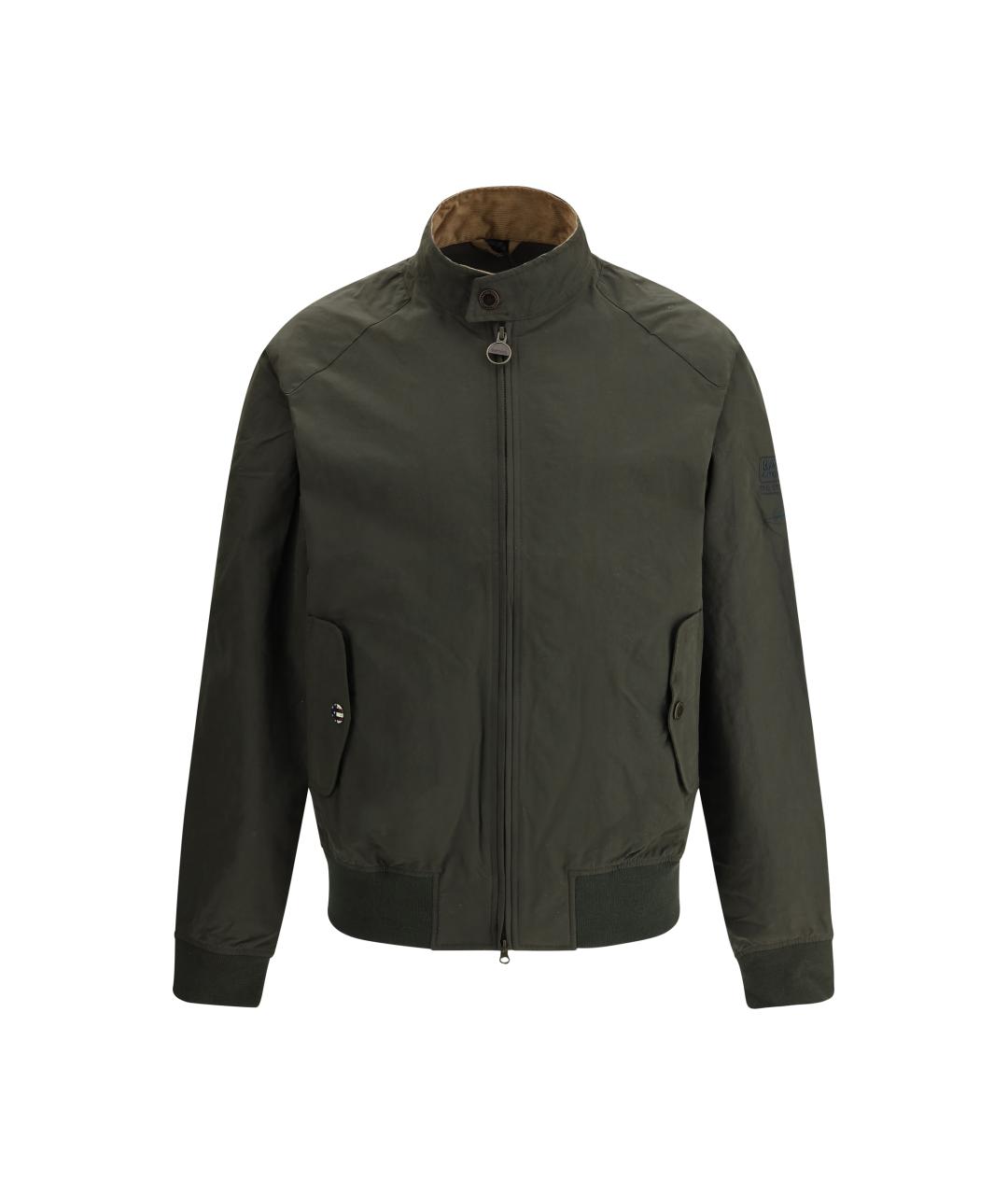 BARBOUR Зеленая хлопковая куртка, фото 1