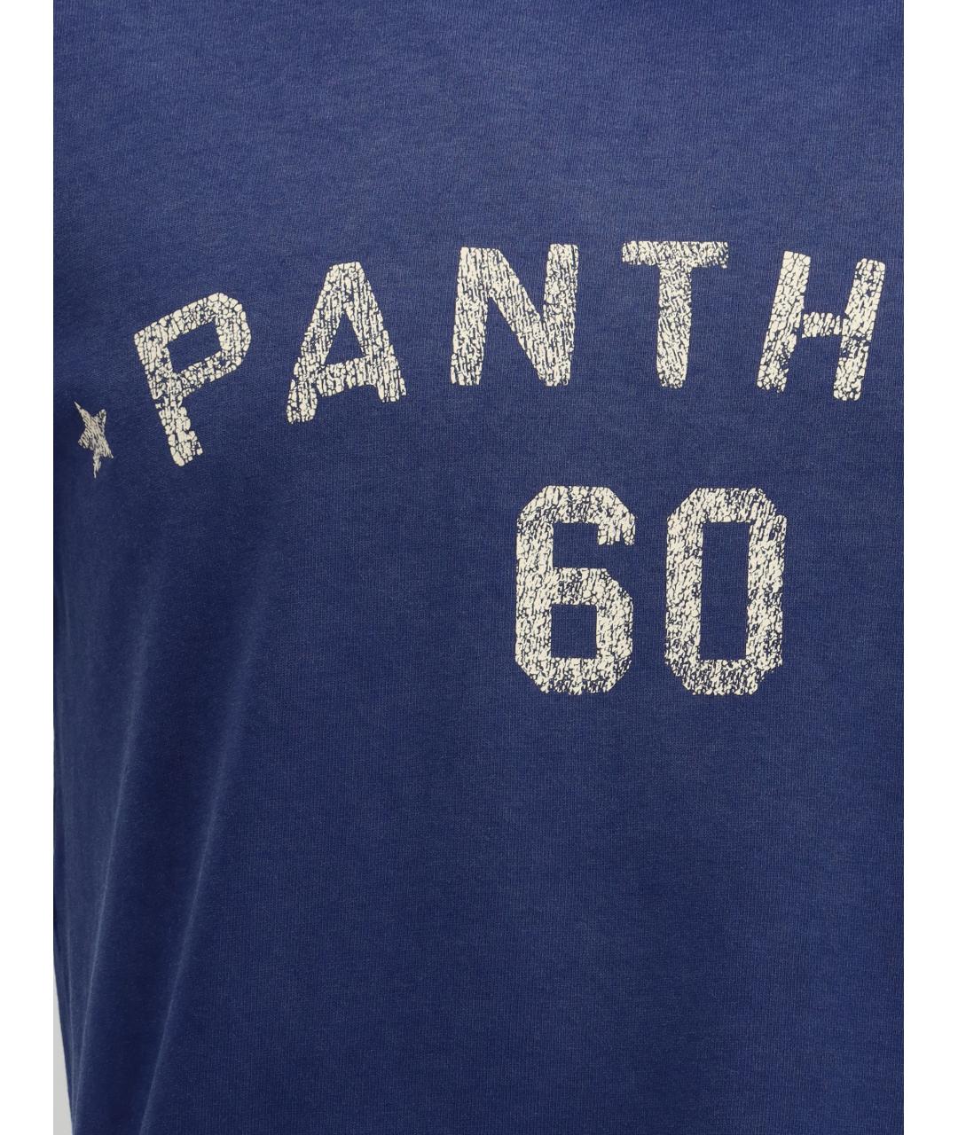 VALENTINO Синяя хлопковая футболка, фото 3