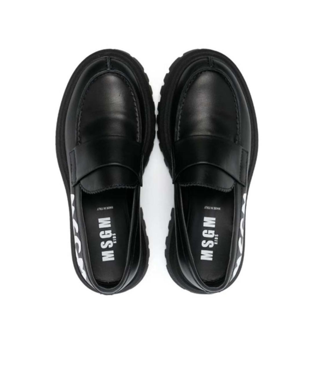 MSGM Черные лоферы и мокасины, фото 3