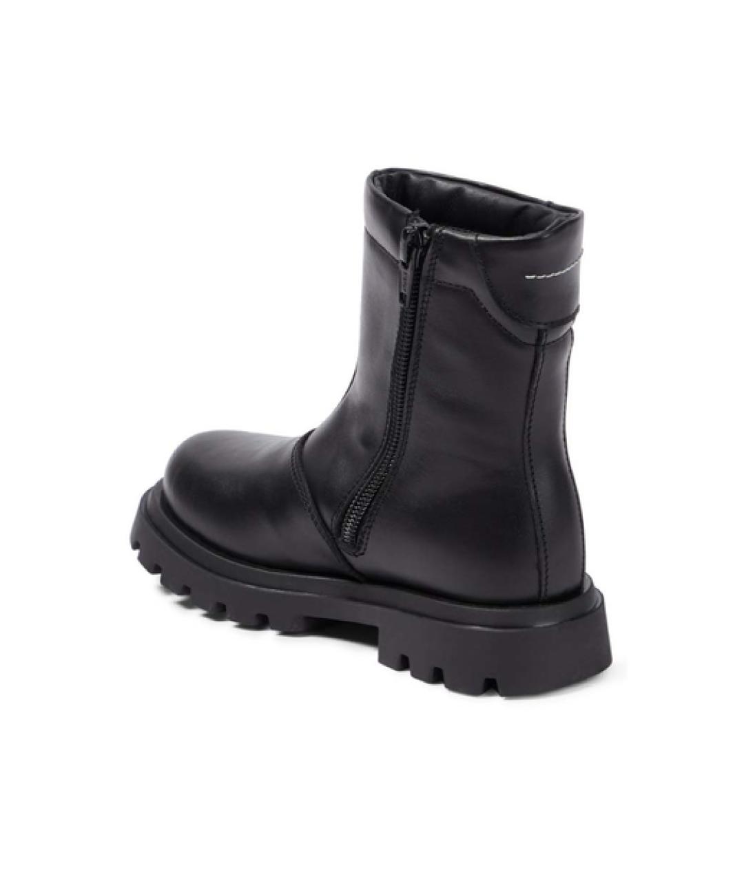 MAISON MARGIELA Черные ботинки, фото 3