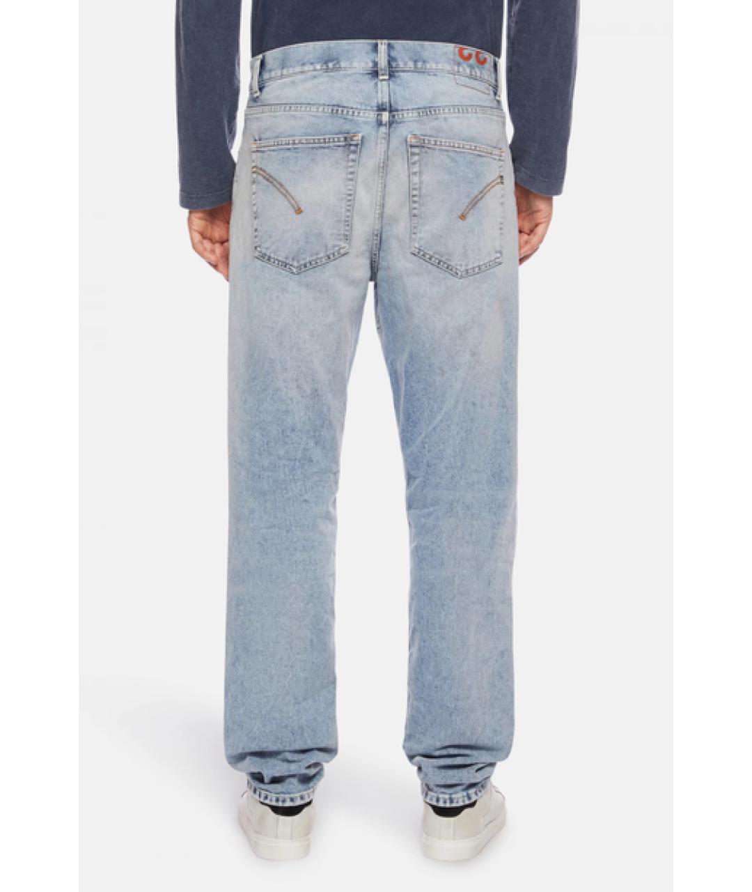 DONDUP Голубые прямые джинсы, фото 3