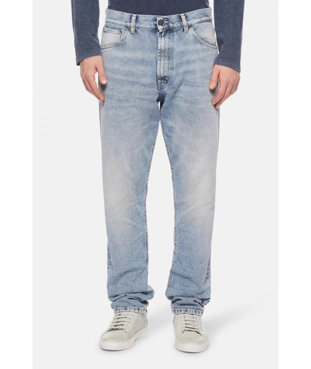 DONDUP Голубые прямые джинсы, фото 2