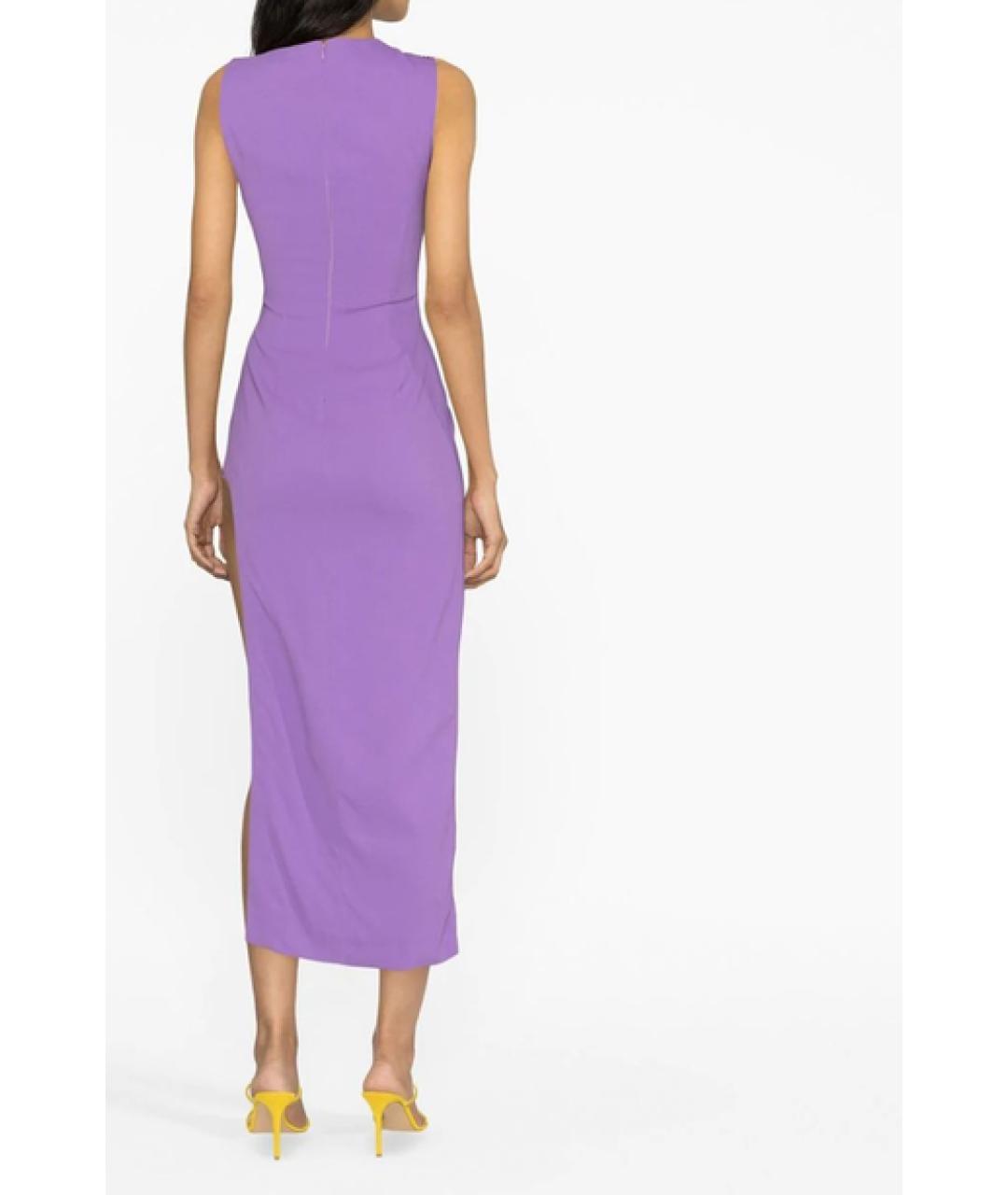 GIUSEPPE DI MORABITO Фиолетовое коктейльное платье, фото 3