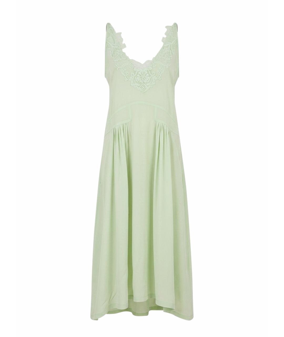 MAURIZIO MIRI Зеленые повседневное платье, фото 1
