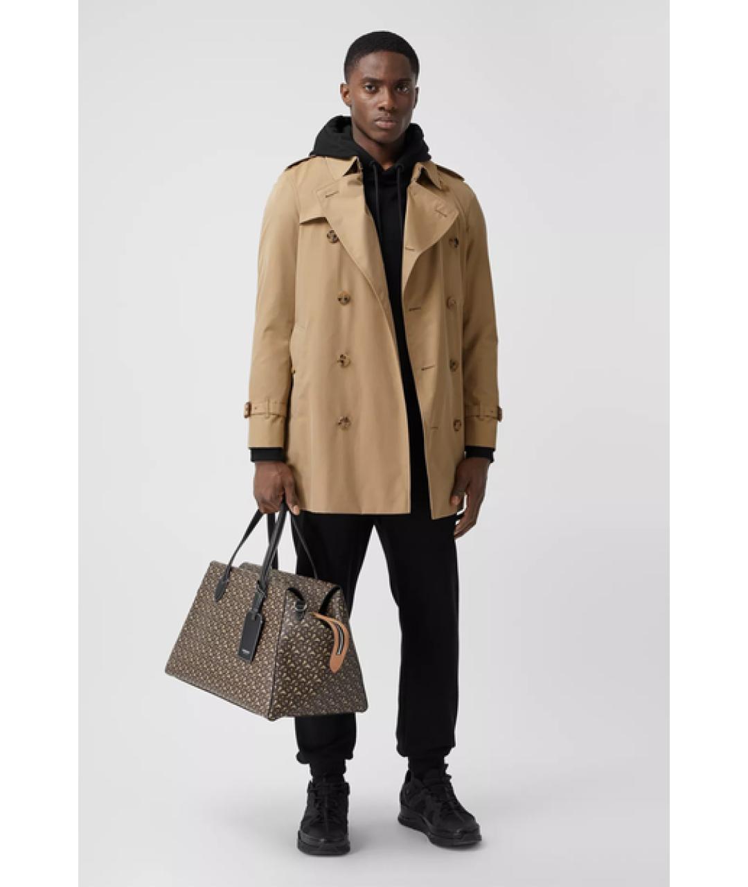 BURBERRY Бежевый тренч / плащ, фото 2