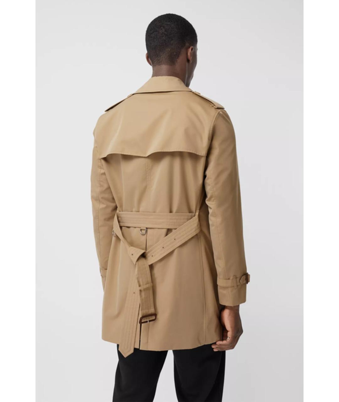 BURBERRY Бежевый тренч / плащ, фото 3