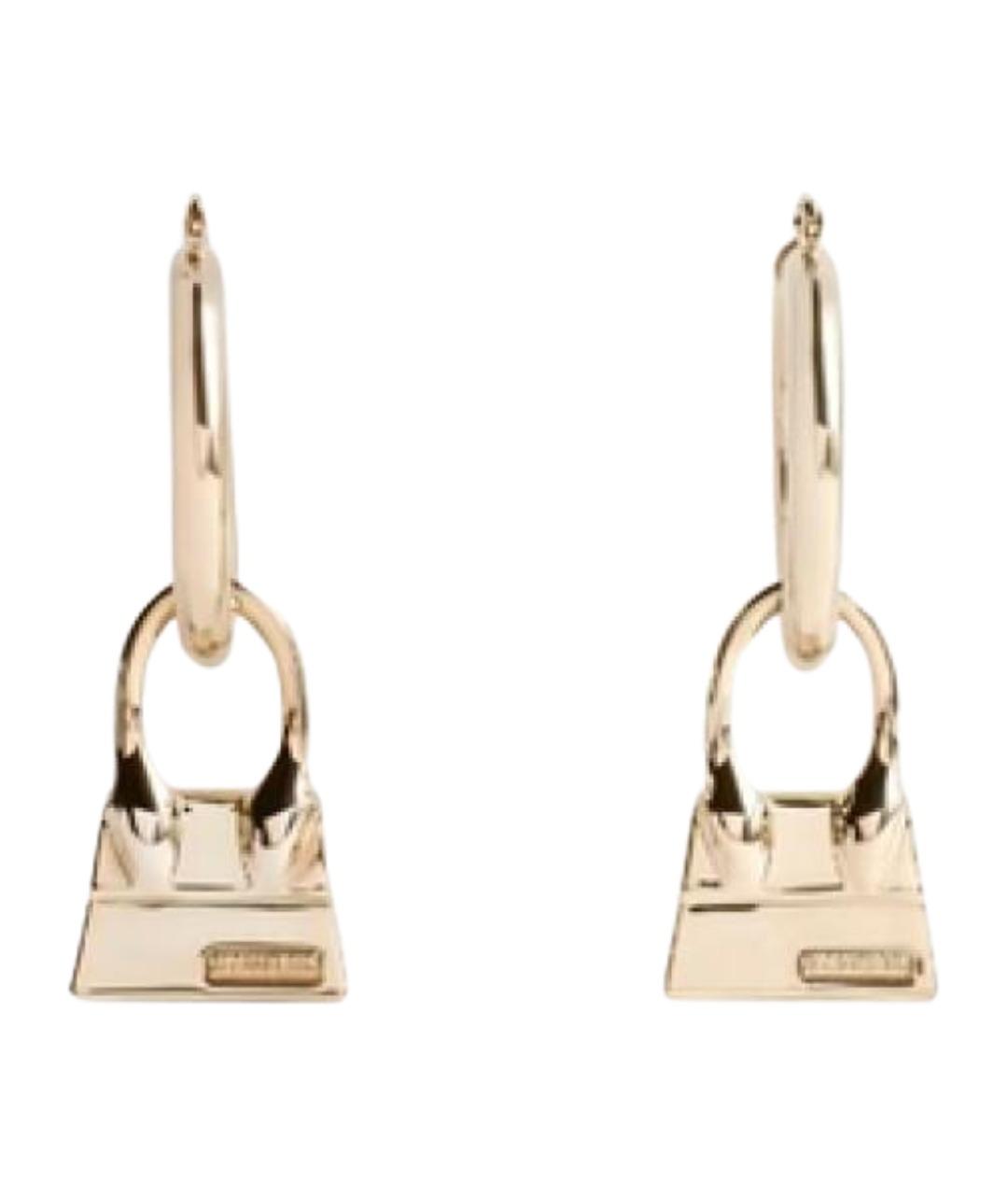 JACQUEMUS Золотые серьги, фото 1