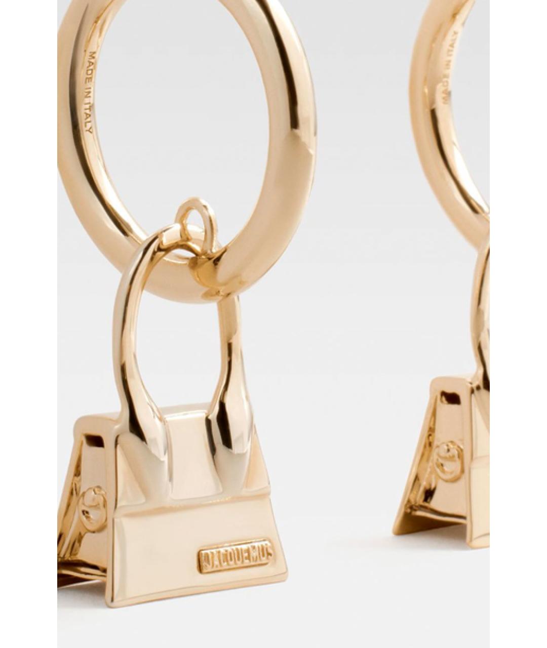 JACQUEMUS Золотые серьги, фото 2