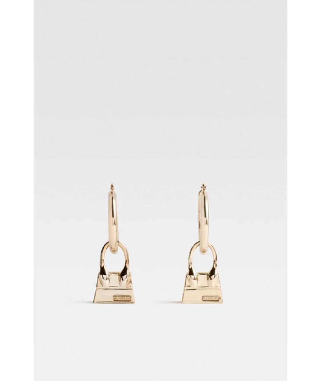 JACQUEMUS Золотые серьги, фото 4