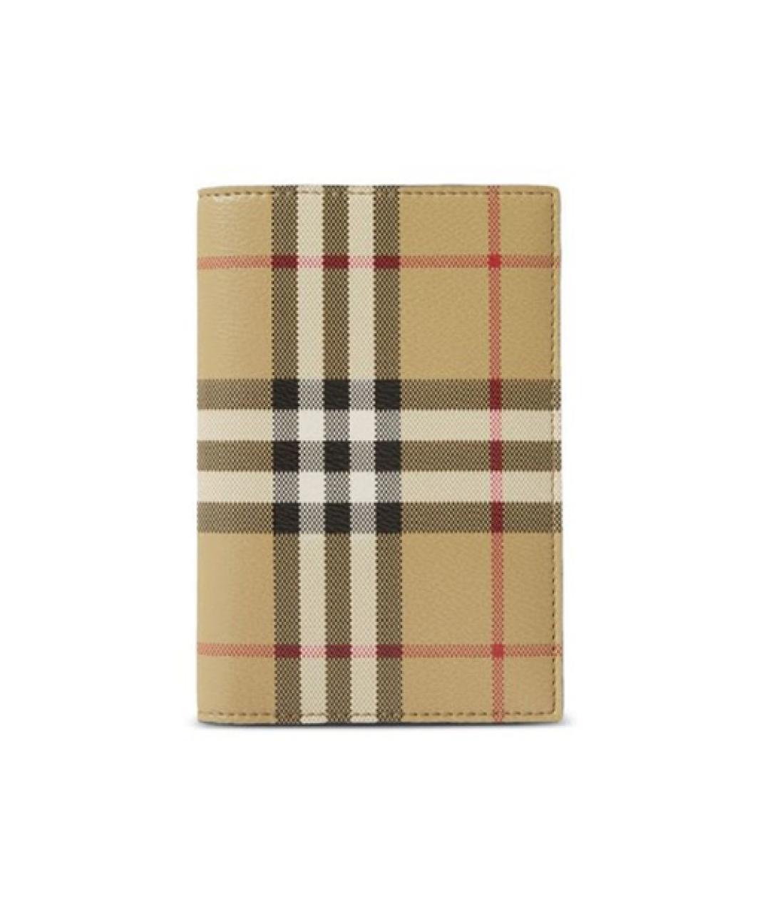 BURBERRY Бежевый кошелек, фото 3