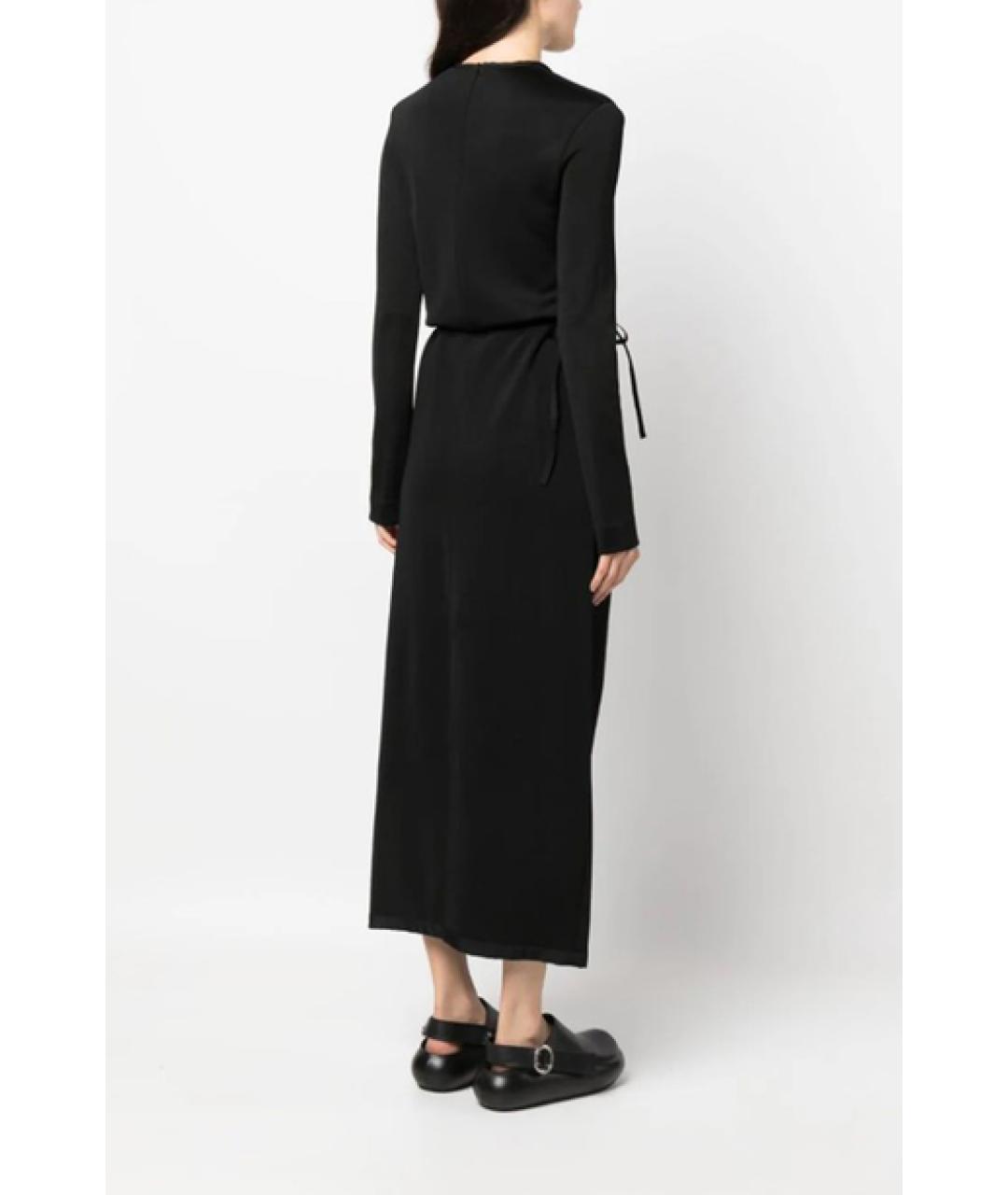 JIL SANDER Черное платье, фото 3