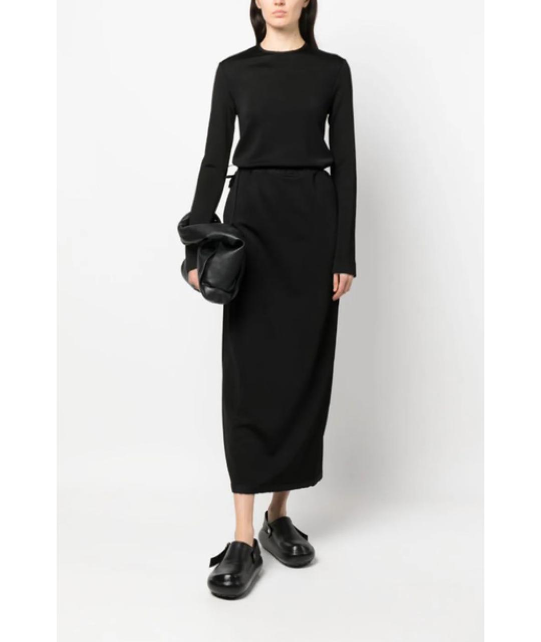 JIL SANDER Черное платье, фото 2
