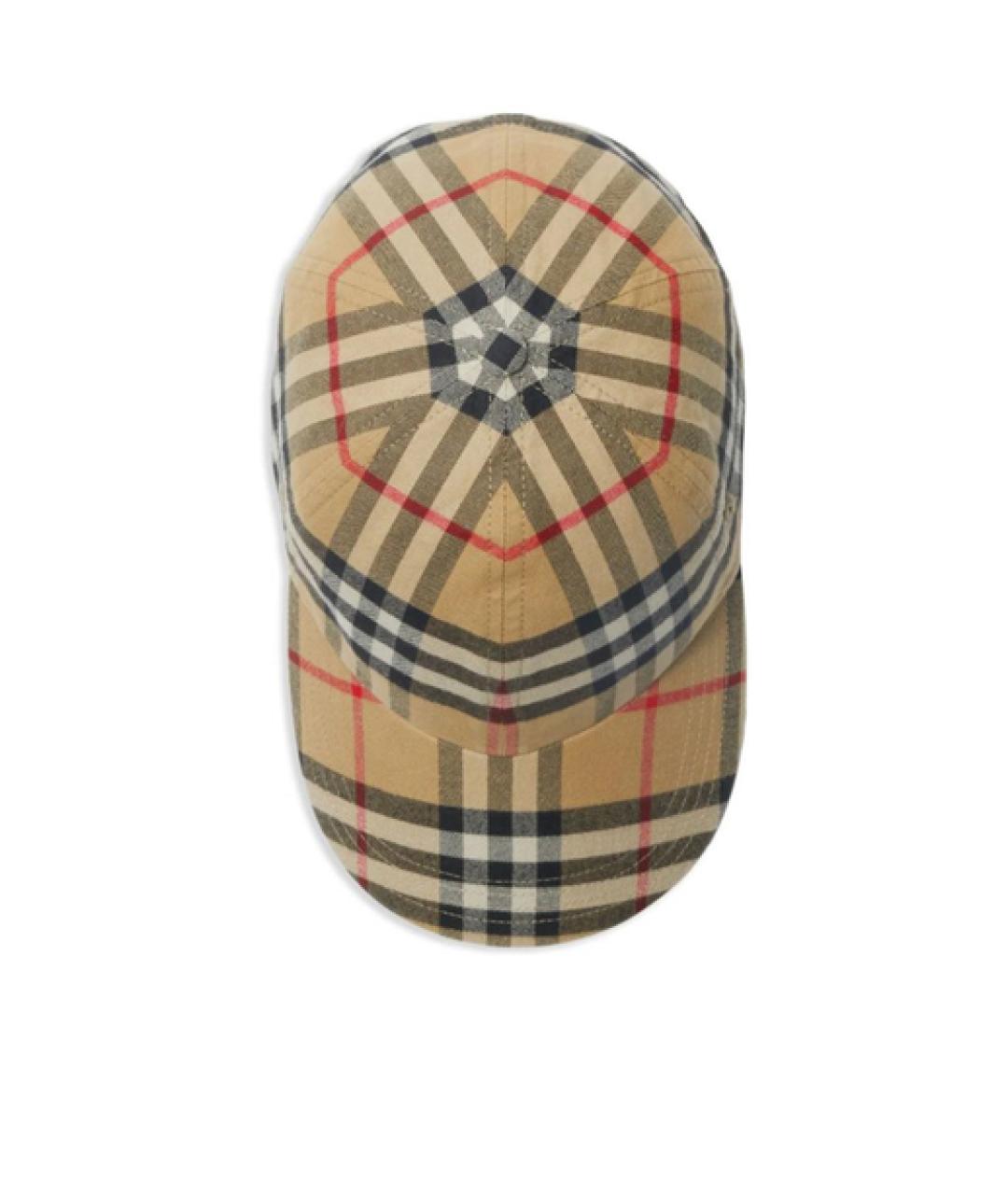 BURBERRY Бежевая кепка, фото 2