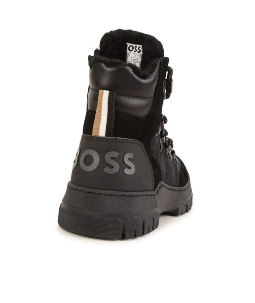 HUGO BOSS Черные ботинки, фото 2