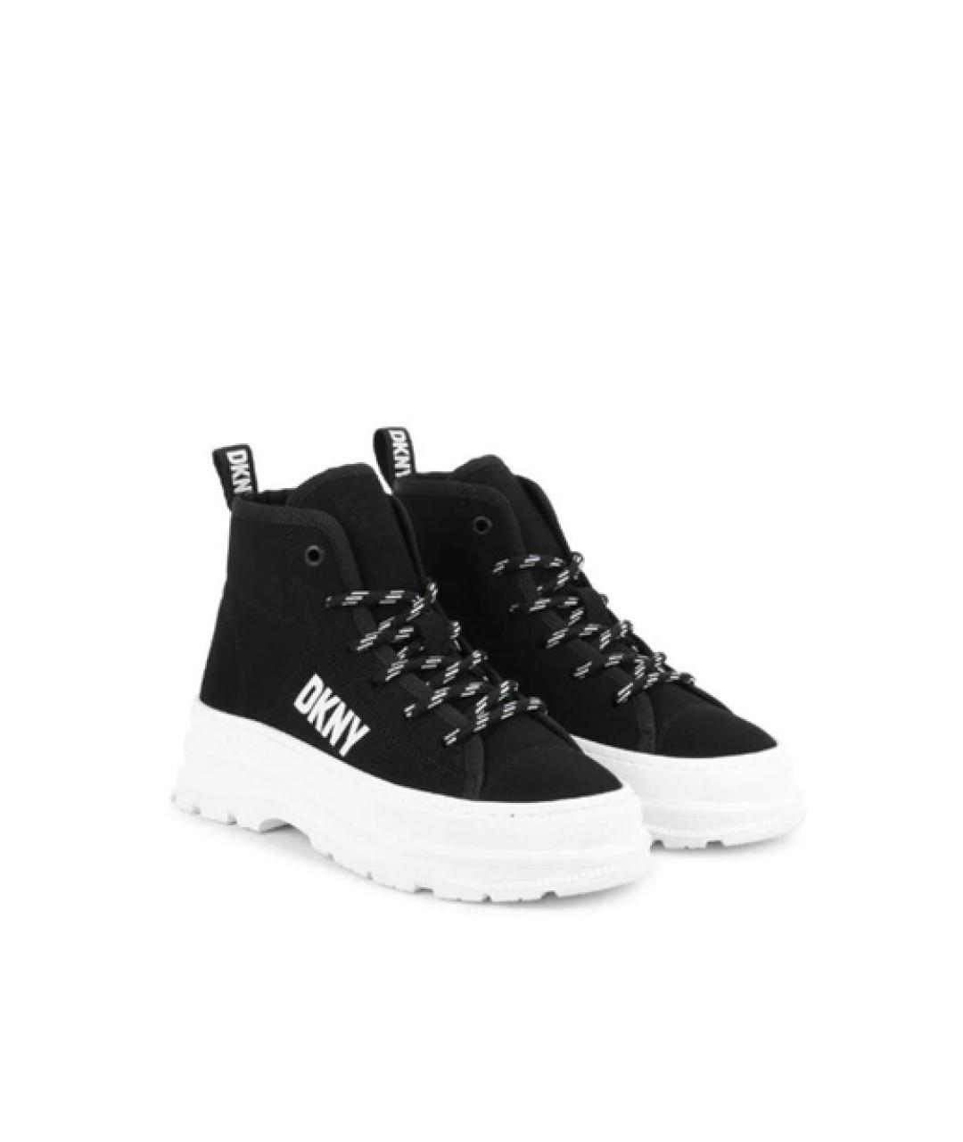 DKNY Черные кеды, фото 3