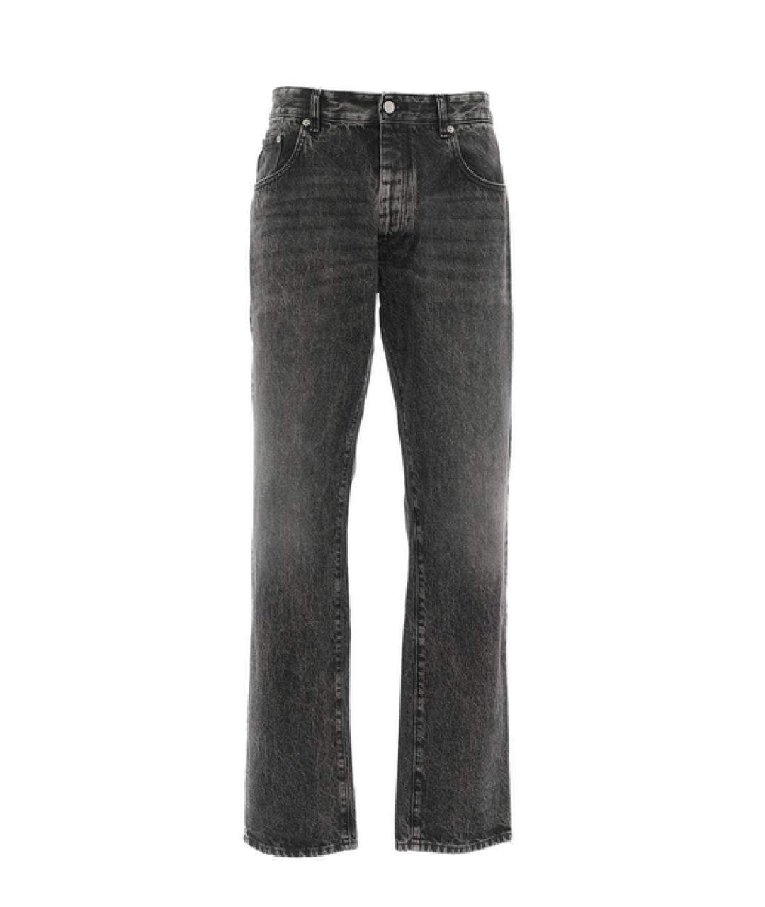 ICON DENIM Черные прямые джинсы, фото 3