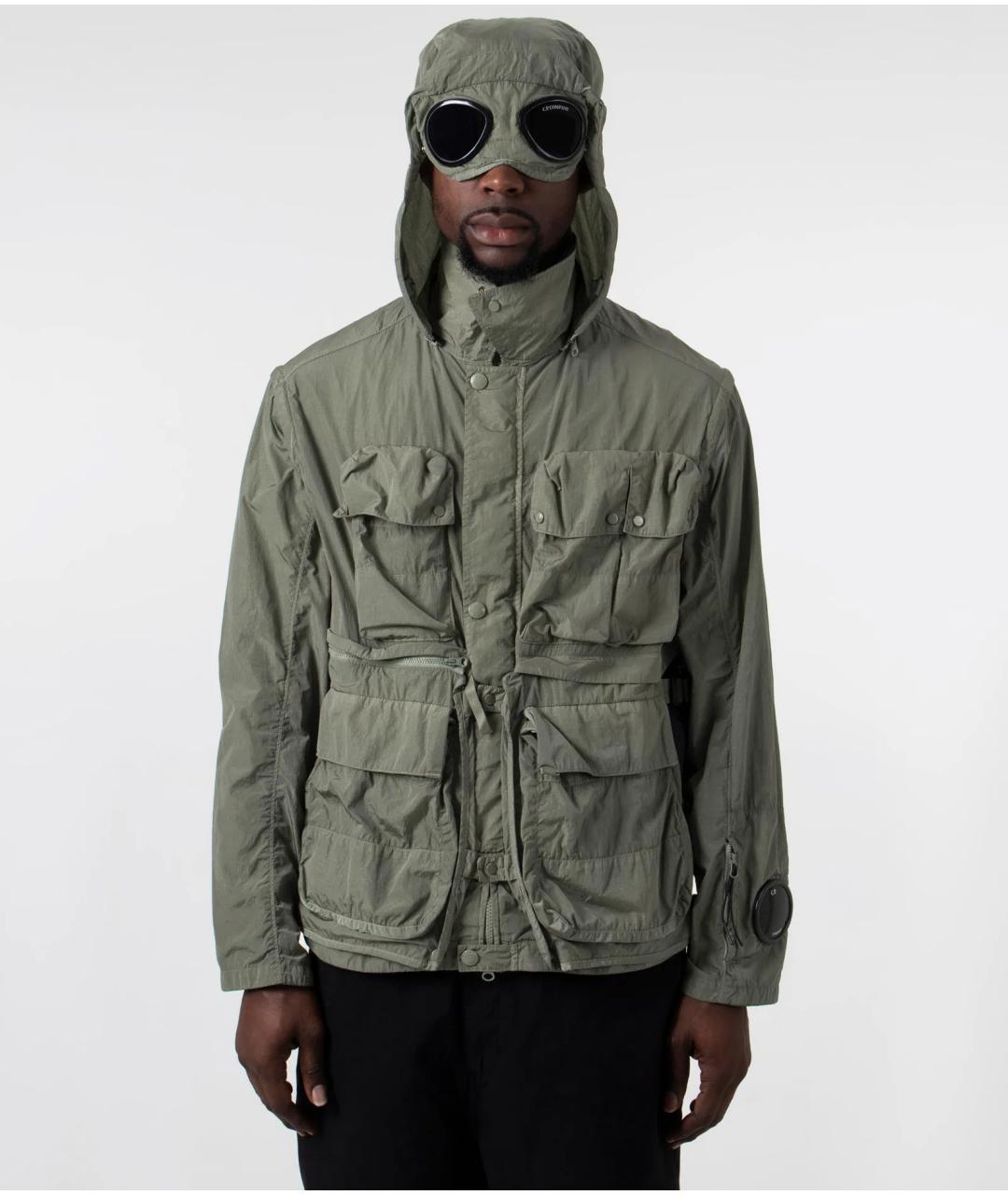 CP COMPANY Хаки полиамидовая куртка, фото 3