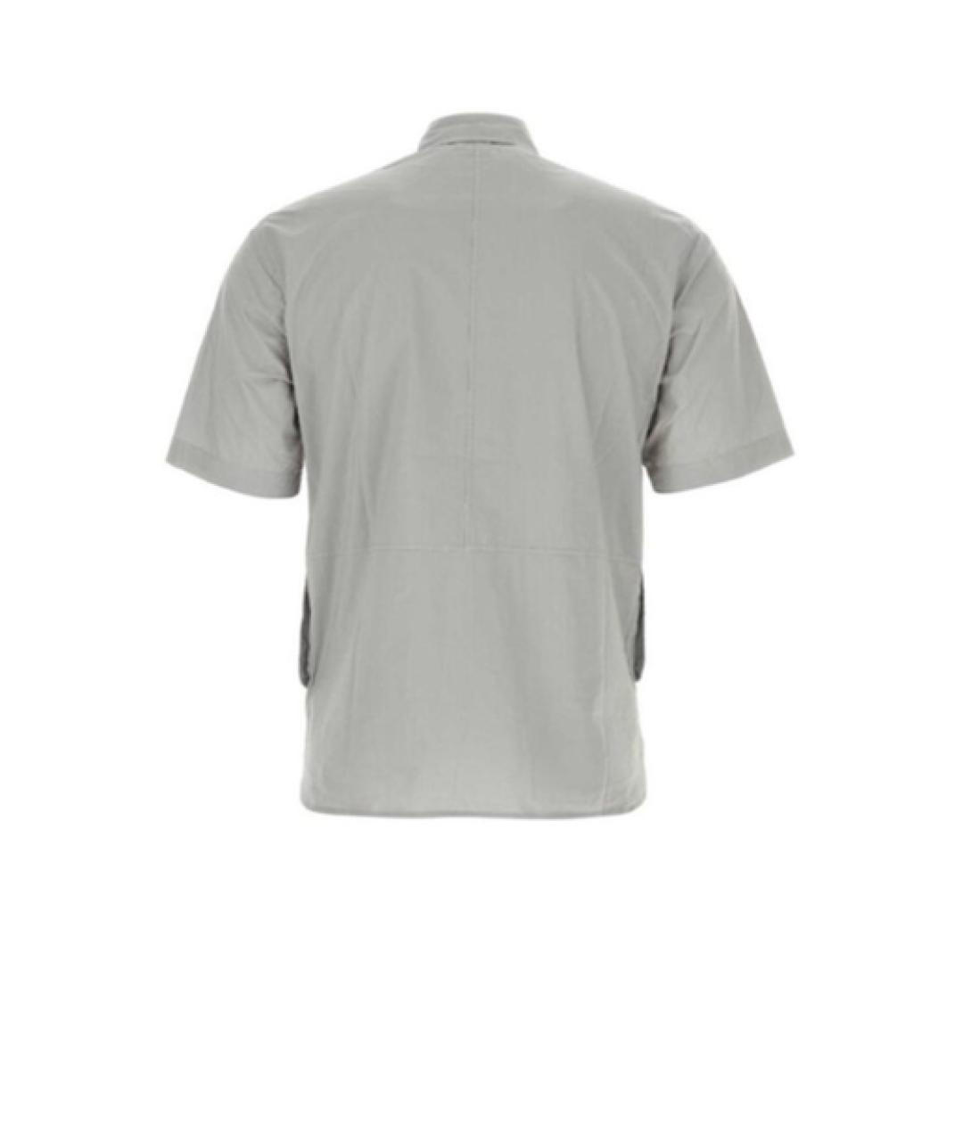 CP COMPANY Серая хлопковая кэжуал рубашка, фото 2