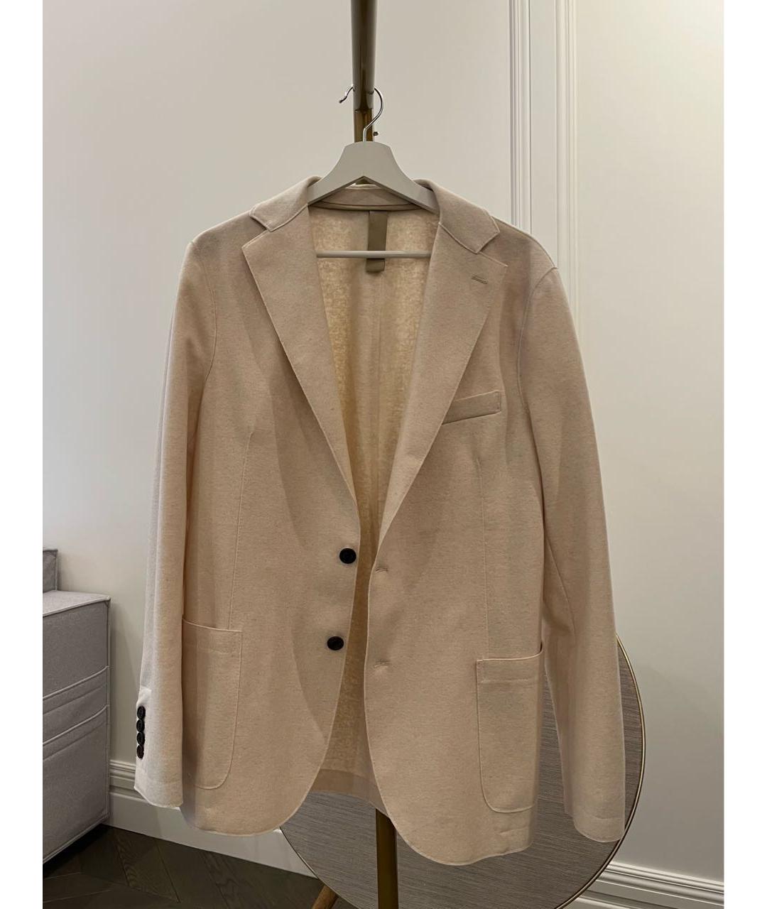 ELEVENTY Бежевый хлопковый пиджак, фото 9