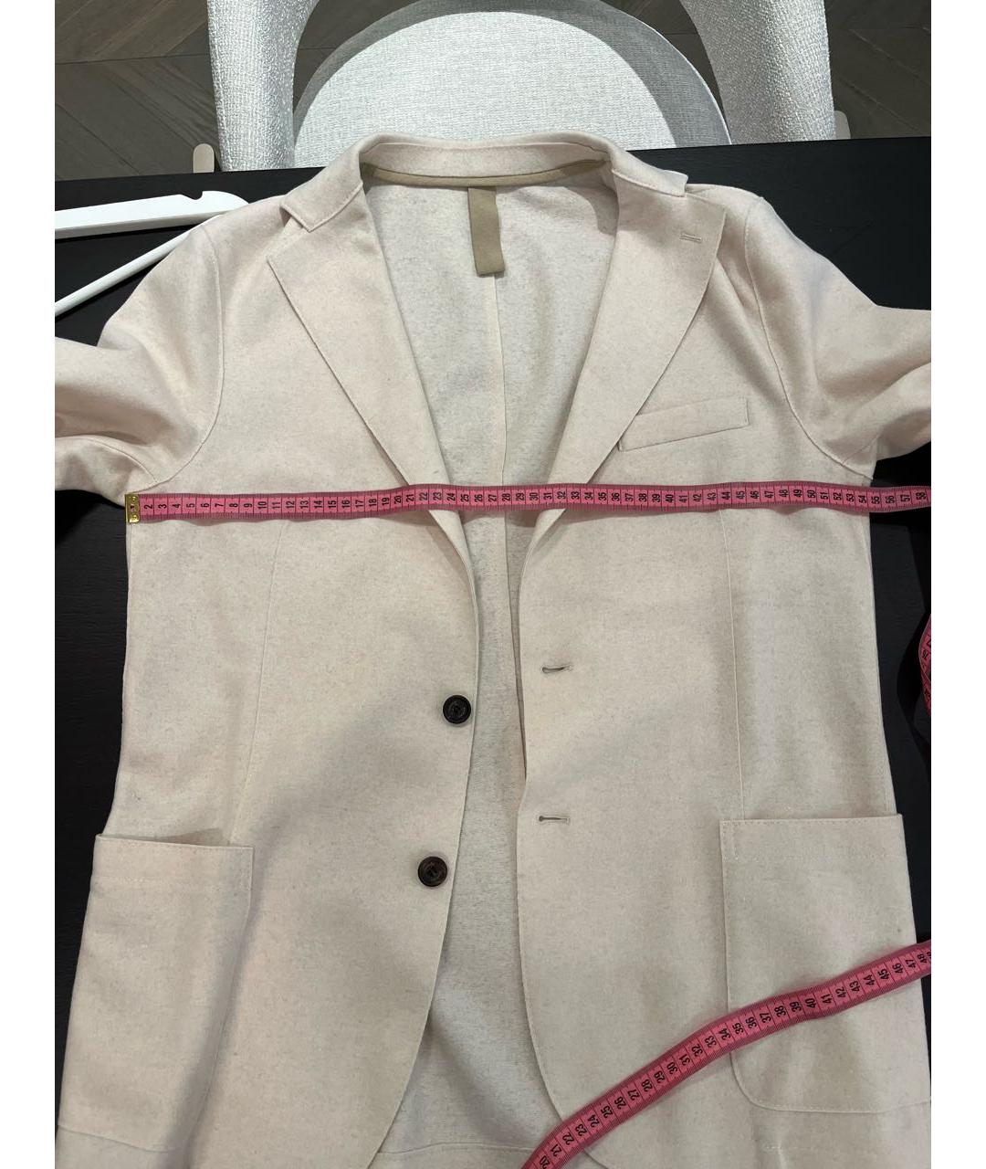 ELEVENTY Бежевый хлопковый пиджак, фото 6