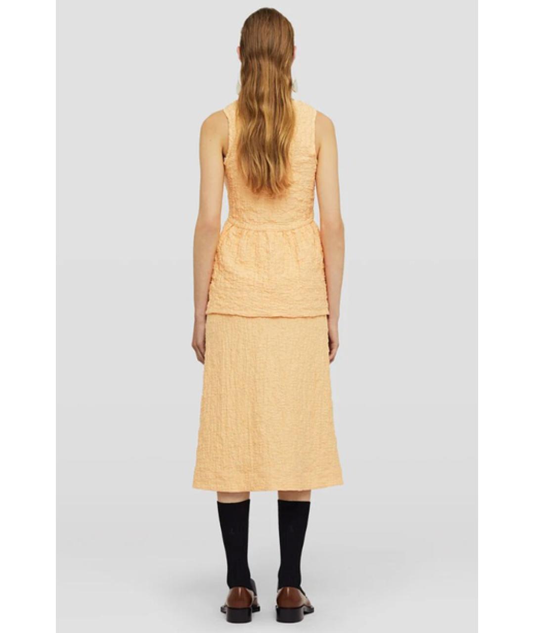 JIL SANDER Желтая майка, фото 3