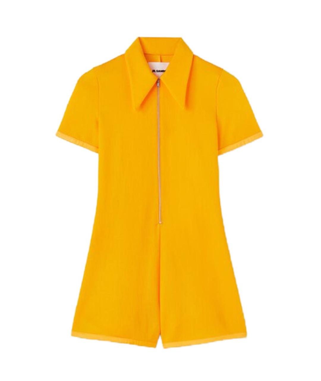 JIL SANDER Желтый комбинезон, фото 1