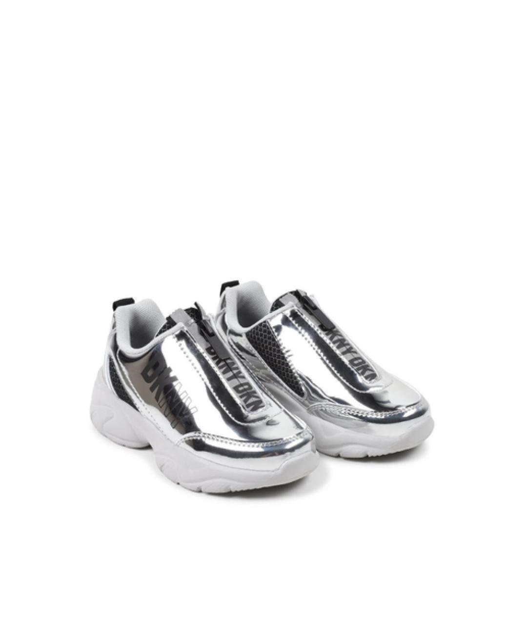DKNY Серебряные кеды, фото 2