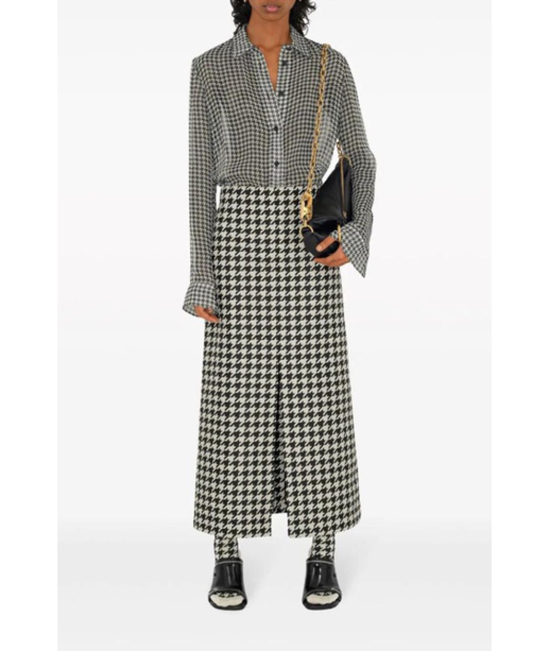 BURBERRY Серая шелковая рубашка, фото 2
