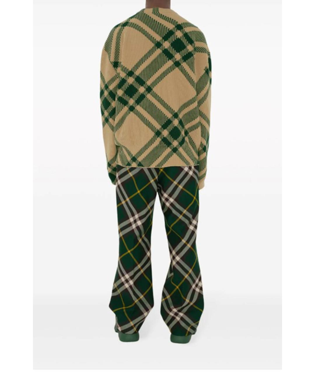 BURBERRY Мульти шерстяной кардиган, фото 3