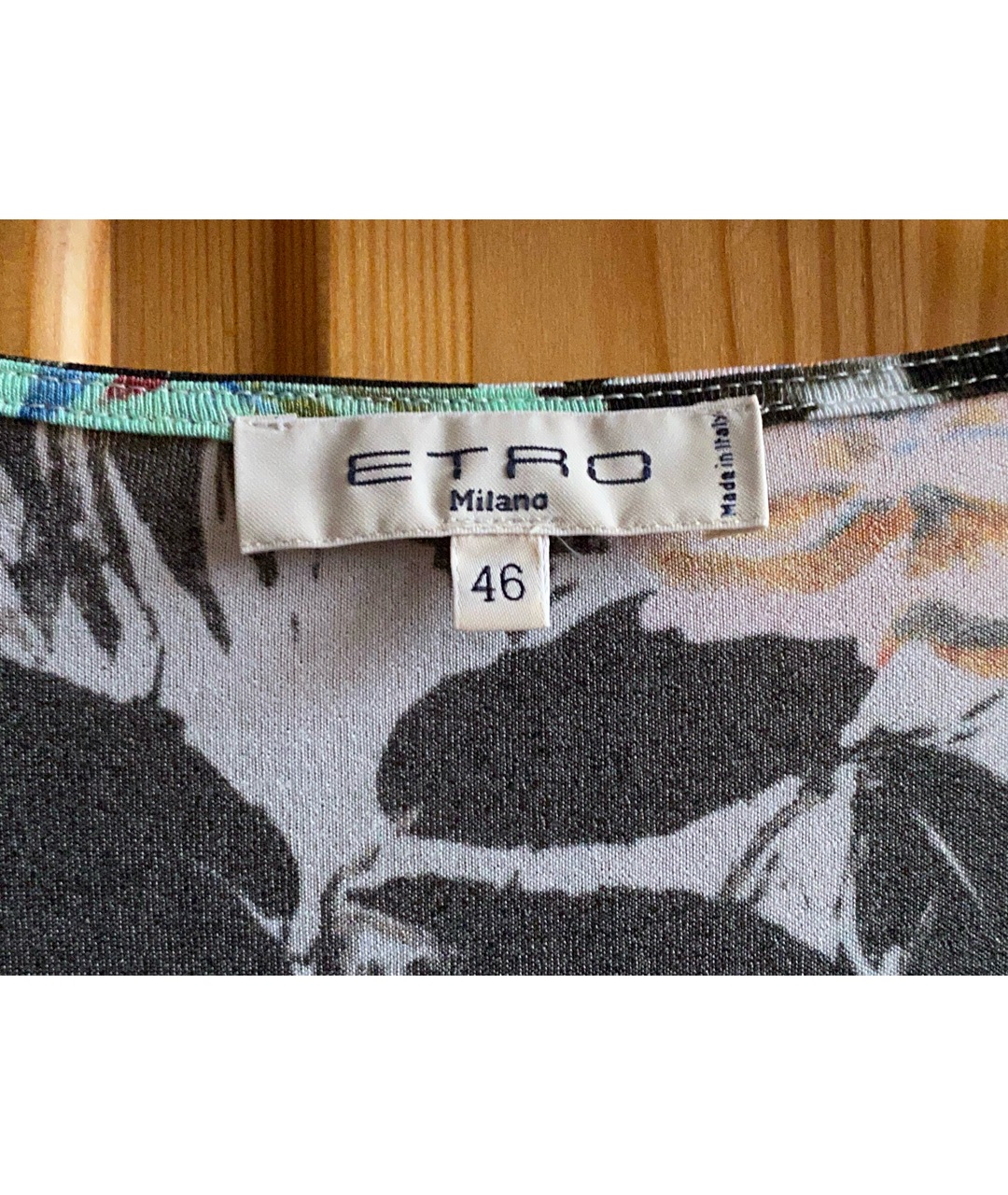 ETRO Мульти вискозная футболка, фото 4