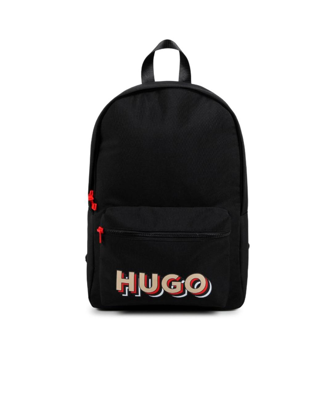 HUGO BOSS Черный рюкзак, фото 1