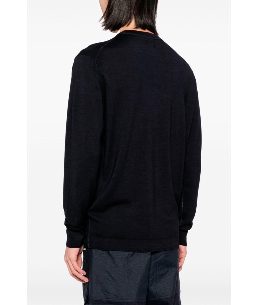 CP COMPANY Темно-синий хлопковый джемпер / свитер, фото 3