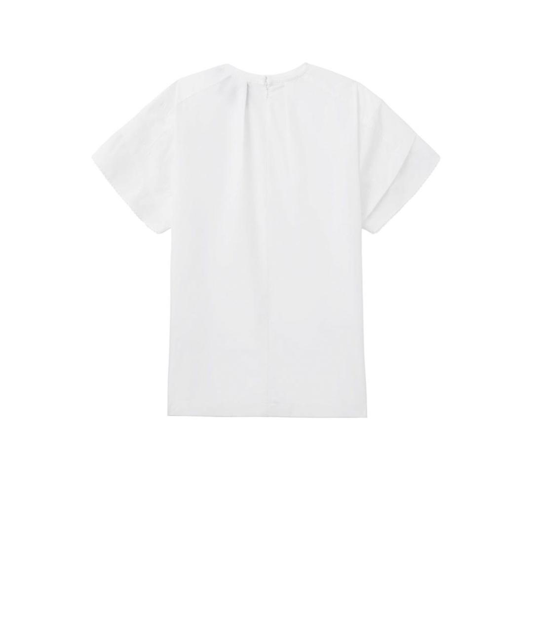 3.1 PHILLIP LIM Белая хлопковая футболка, фото 2