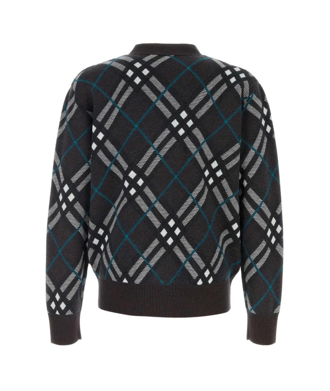 BURBERRY Мульти шерстяной кардиган, фото 2