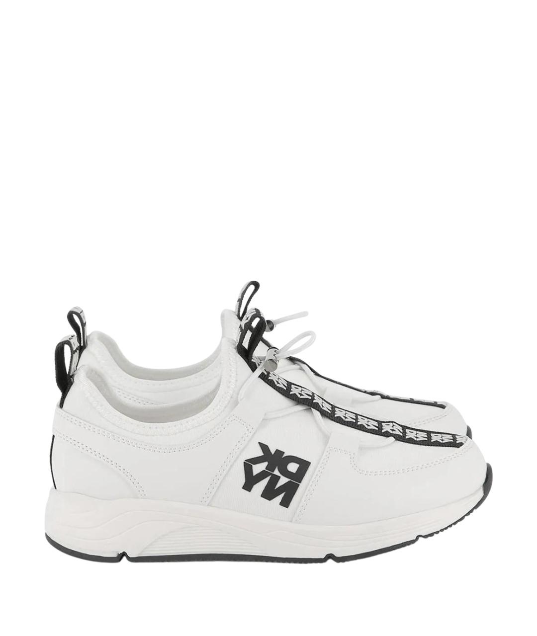 DKNY Белые кеды из искусственной кожи, фото 1