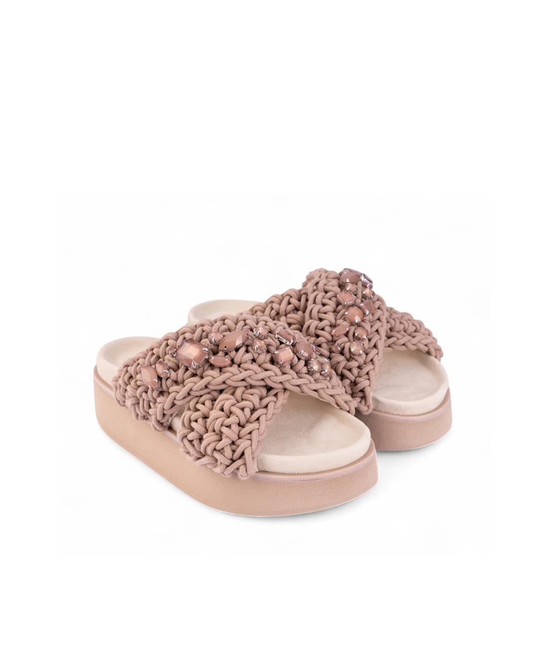 INUIKII Розовые шлепанцы, фото 2
